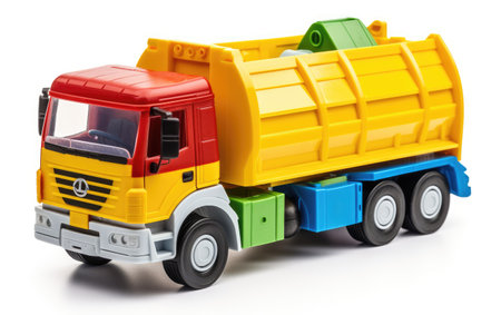 Toy Recycling Truck with Separate Compartmentの素材
