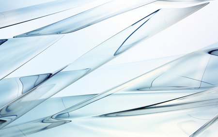 Glass Windshields on the White Backgroundの素材
