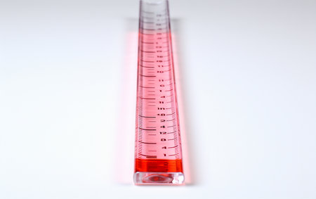 A Hydrometer on a White Backgroundの素材