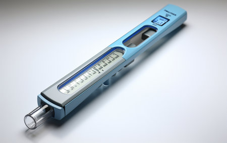 pH Meter against White Backgroundの素材