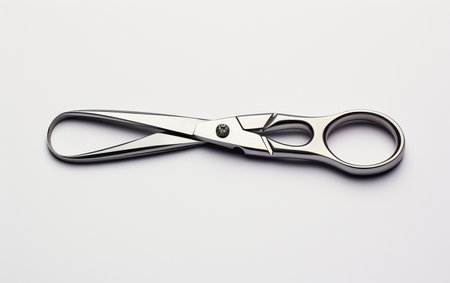 Medical Scissors Isolated on White Backgroundの素材