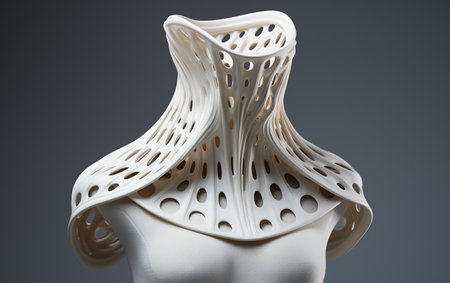 Cowl Screen on White Backgroundの素材