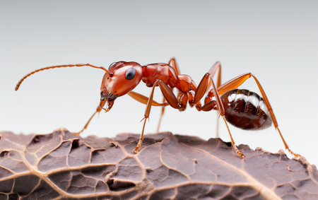Leafcutter Ant Transparent Background. Ai generatedの素材