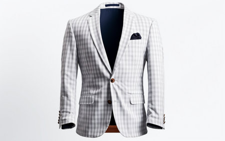 Boating Blazer with Transparent Backdropの素材