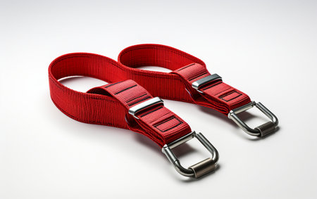 Lifting Straps Transparent Background. Ai generatedの素材