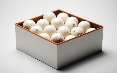 Ball Box on Clear Backgroundの素材