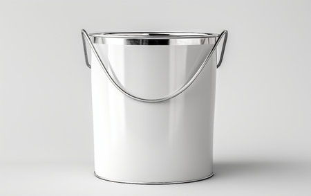 Milk Bucket with Transparency. Ai generatedの素材