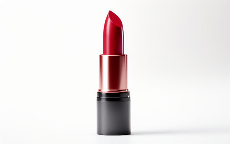 Lipstick on a See-Through Base. Ai generatedの素材