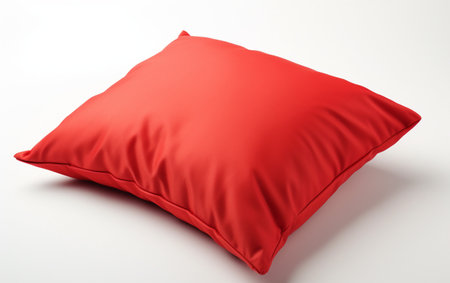 Pillow Against a Transparent Settingの素材