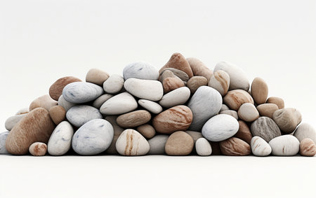 Stone Supply Transparency. Ai generatedの素材