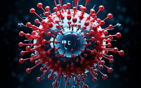 Computer Virus Clear Backgroundの素材