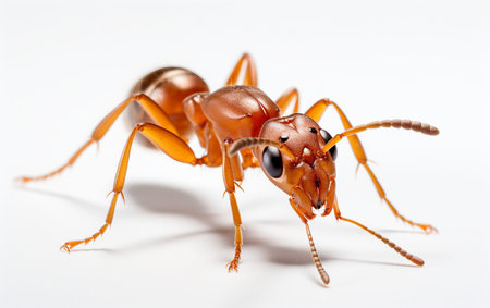 Pharaoh Ant on Transparent Background. Ai generatedの素材