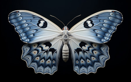Moth Without Background. Ai generatedの素材