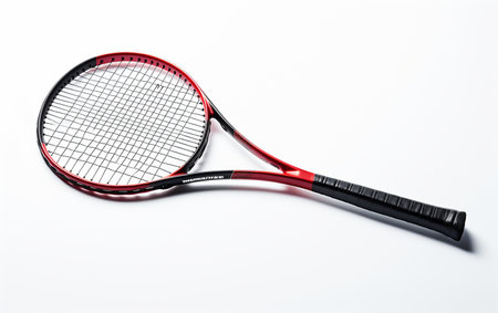 Tennis Racket on See-Through Canvasの素材