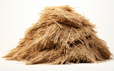 Transparent Background Straw Heapの素材