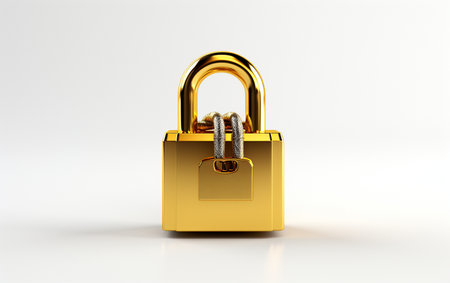 Golden Lock White Surfaceの素材