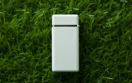 Lighter on Green Backgroundの素材