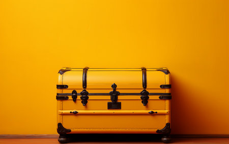 Yellow Backdrop for Chest Wall Displayの素材