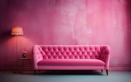 Wall-Embedded Sofa in Spacious Loft Areaの素材