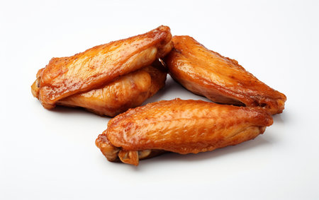 Chicken Wings with No Backgroundの素材