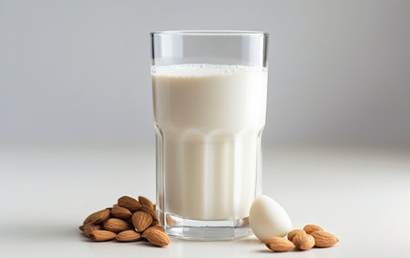 Milk with Almond Transparentの素材