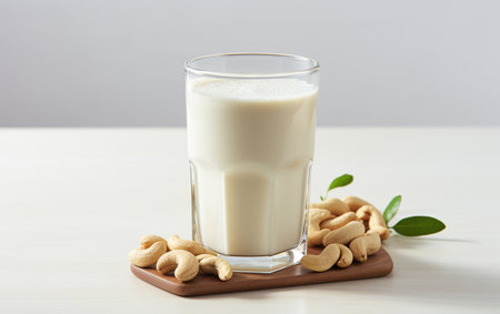 Cashew Milk Transparent Backgroundの素材