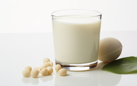 Macadamia Nut Milk Splash Clear Backgroundの素材