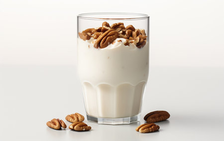 Pecan Milkshake Transparent Backgroundの素材