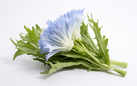 Chicory on Clear Canvasの素材