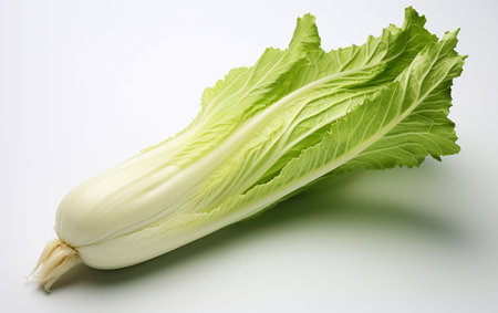 Single Endive on See-Through Baseの素材