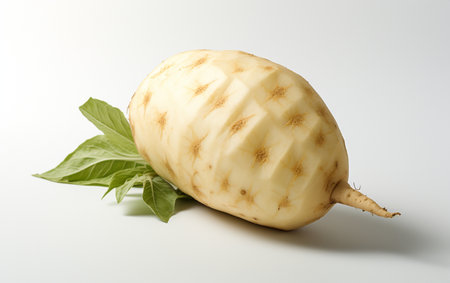 Jicama Set on a Transparent Baseの素材