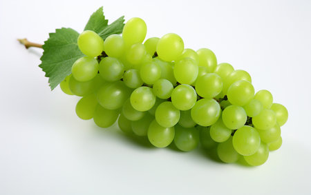 Green Grapes Bunch Transparent Backgroundの素材