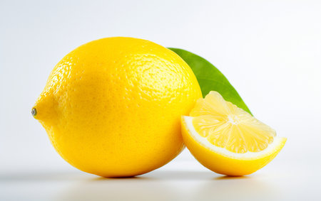 Lemon on Clear Backgroundの素材