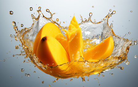 Mango Drop Transparent Backgroundの素材