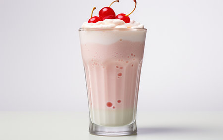 Lychee Milkshake on Transparent Background Juiceの素材