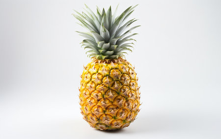 Pineapple in Transparent Isolationの素材