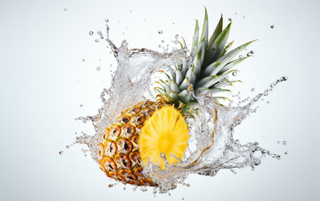 Pineapple Plunge with Splashの素材