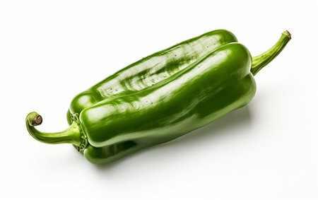 Bell Pepper on a Clear Backgroundの素材