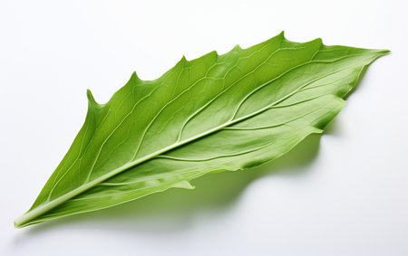 Daffodil Leaf on a See-through Canvasの素材
