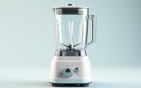 Blender Machine on a Transparent Surfaceの素材