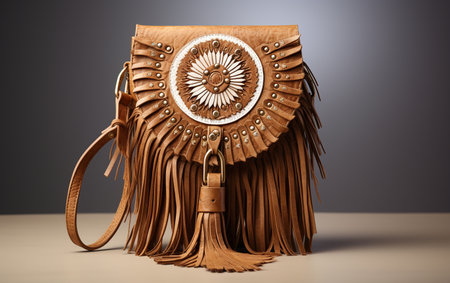 Fringe Bag with a See-Through Backdropの素材