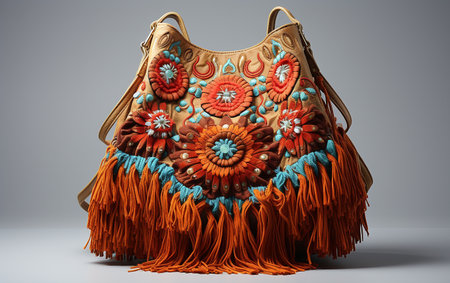 Fringe Bag without Background Interferenceの素材