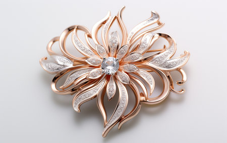 Brooch Without Comma on Clear Canvasの素材