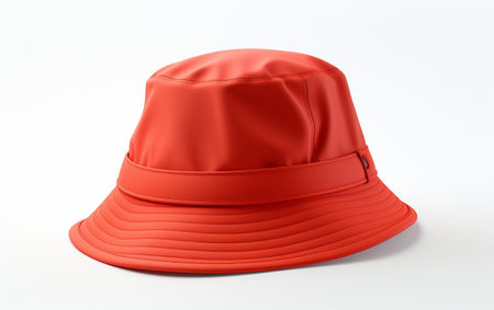 Bucket Hat with See-Through Backdropの素材