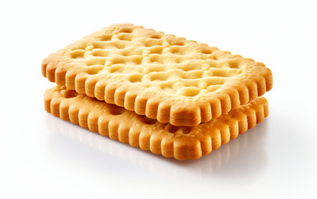 Butter Biscuit with No Backgroundの素材
