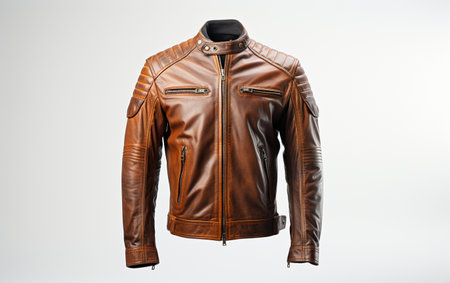 Cafe Racer Jacket without Backgroundの素材