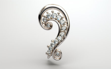 Daith Earring on a See-Through Backgroundの素材