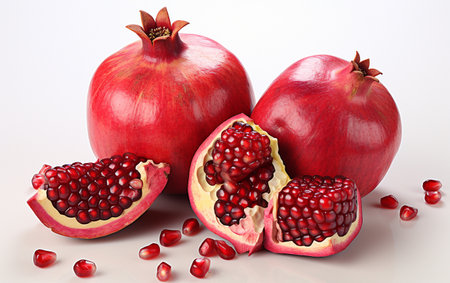 Pomegranate with No Backgroundの素材