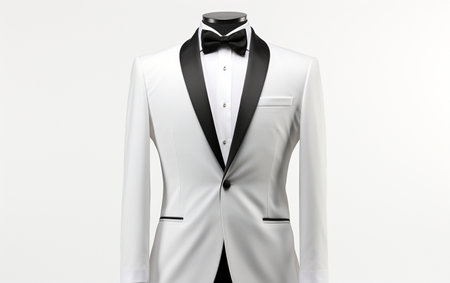 A Dinner Jacket on a Background-Free Surfaceの素材