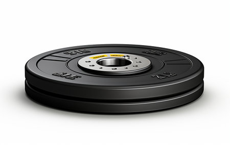 Weight Plate with a See-Through Backdropの素材